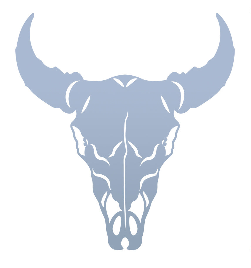 Bull Skull Metal Decorative Art