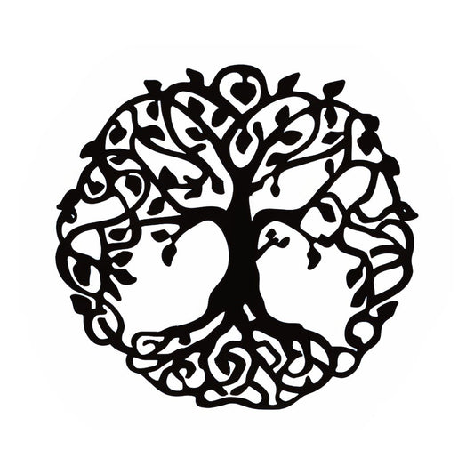 Tree of Life Metal Home Decor Sign