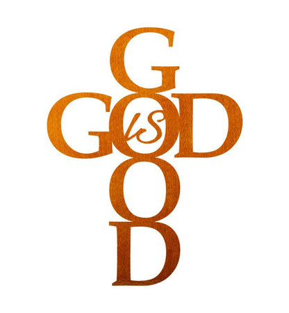 God is Good Metal Decorative Wall Art