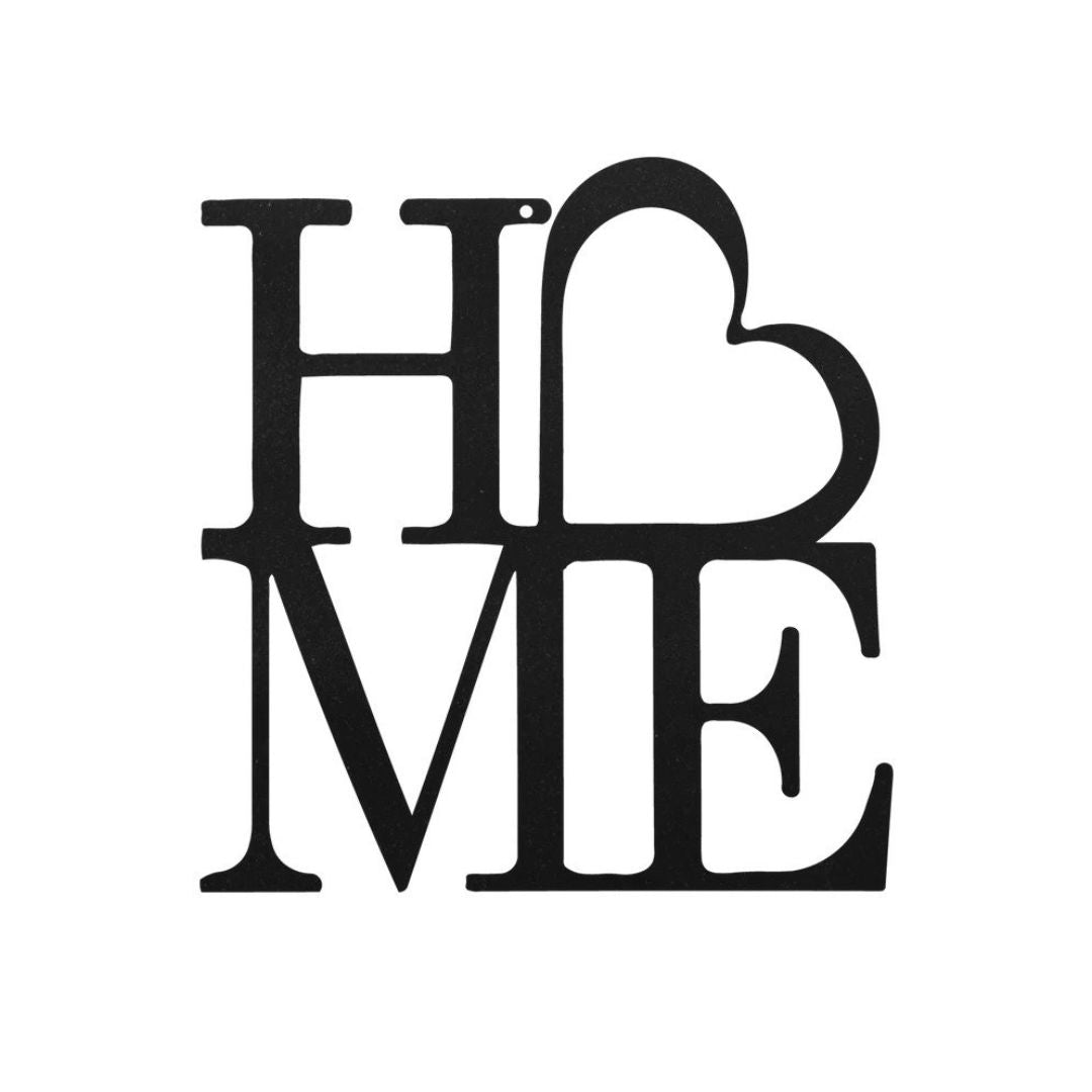 Home Love Home Decor Metal Sign