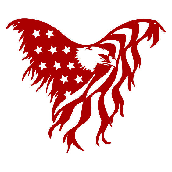 American Eagle Metal Wall Art