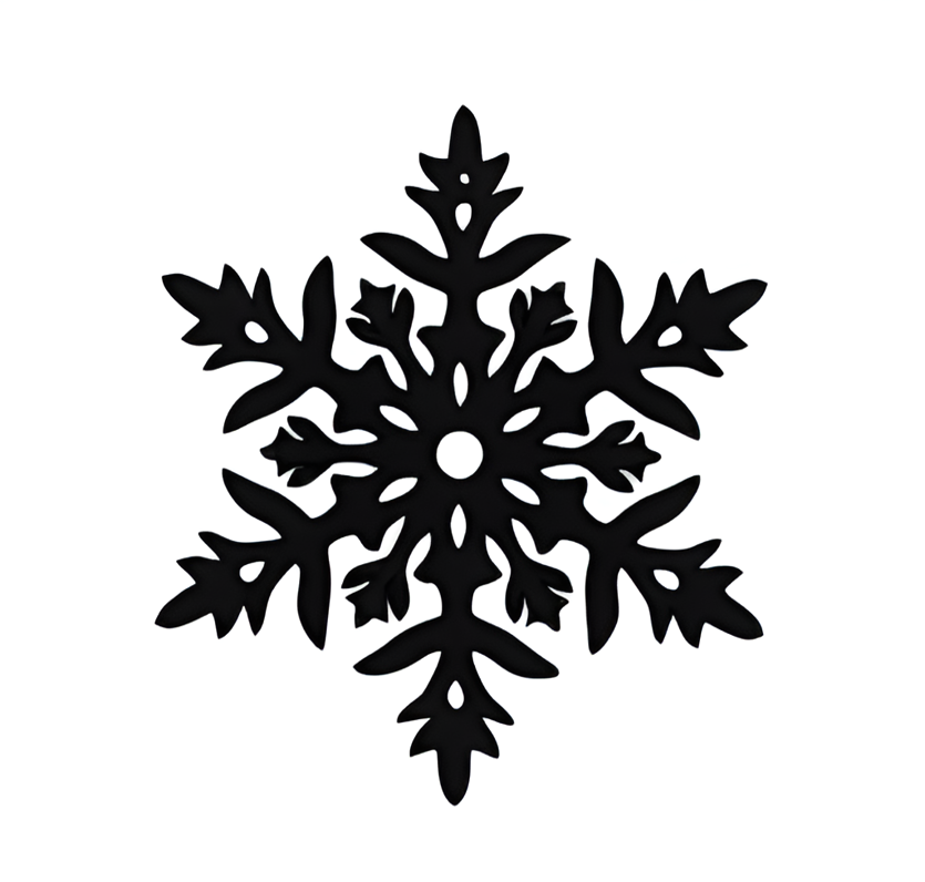 Snowflake Metal Home Decor 