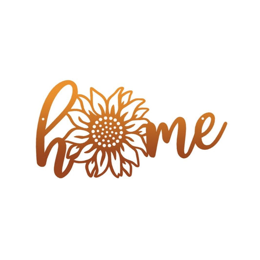 Sunflower Home Metal Decorative Art 