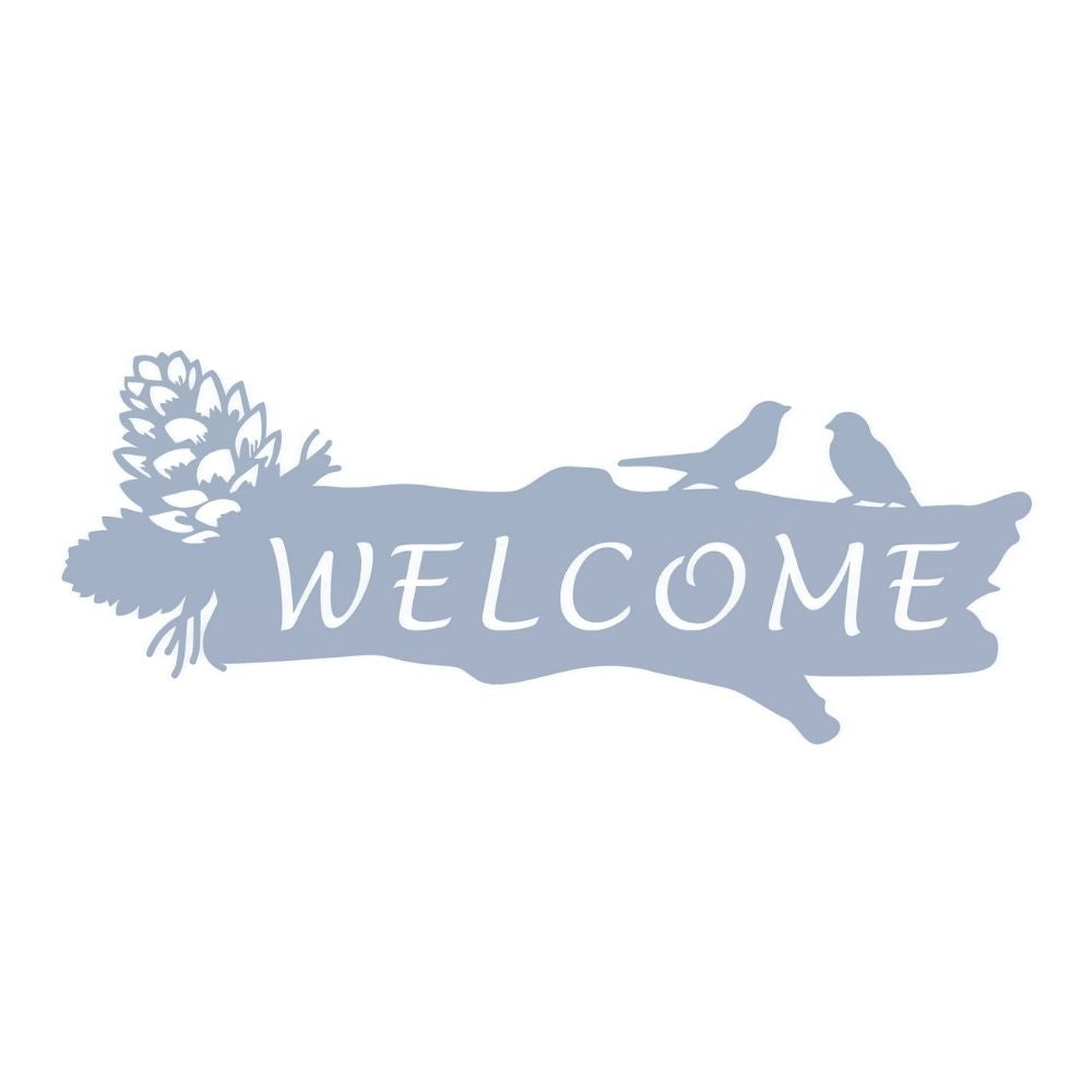 Welcome Sign Metal Wall Art 