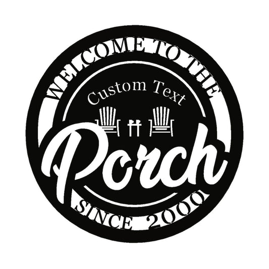 Porch Metal Home Decor 