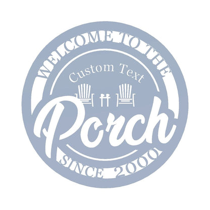 Porch Home Decor Sign