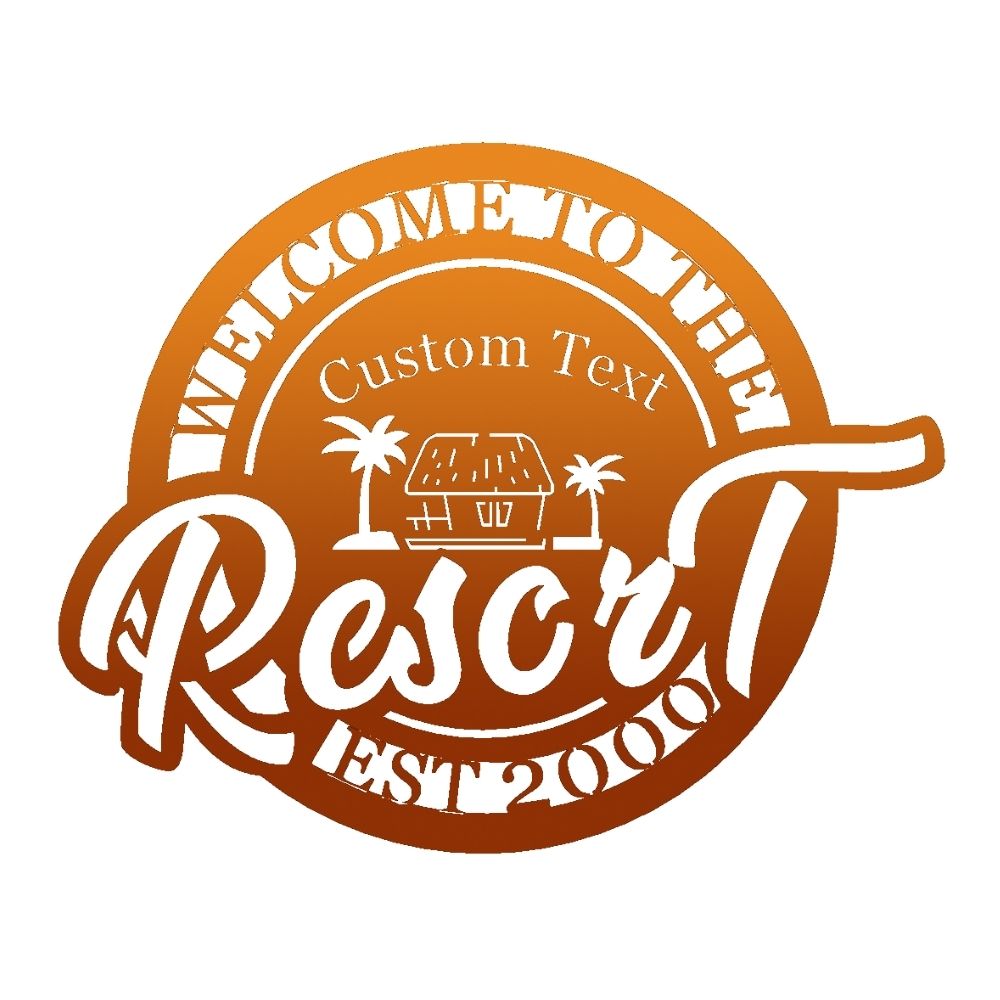Resort Metal Wall Art 