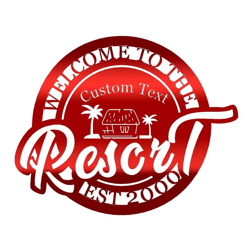 Resort Steel Decorative Art 
