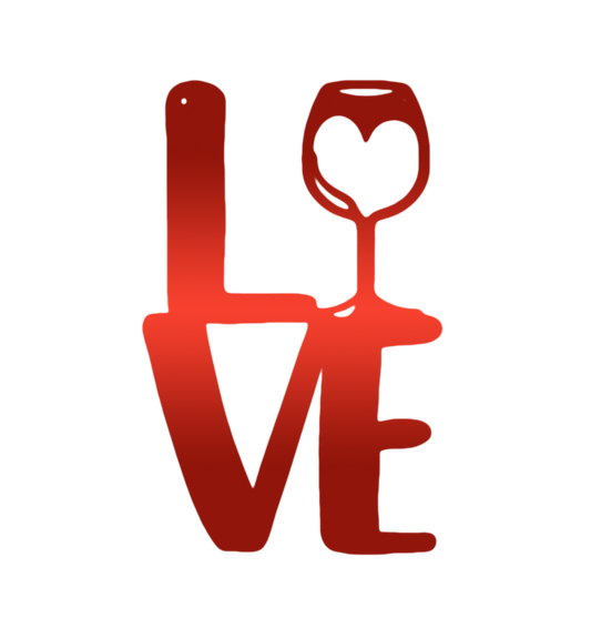 Wine Love Decorative Art 